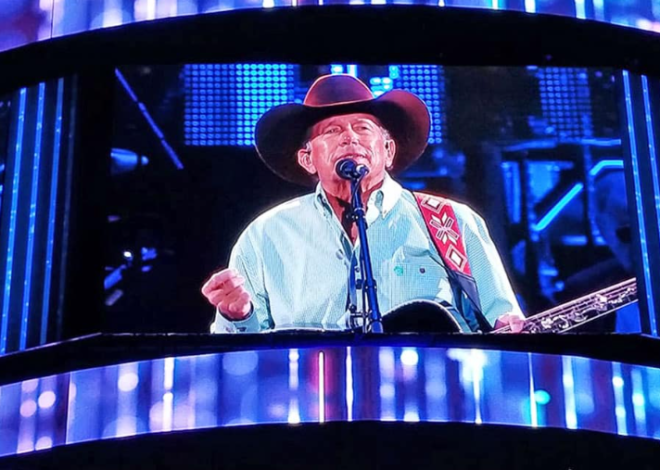 George Strait Left 2 Seats Empty At His 2019 Sold-Out Show For Late President Bush & His Wife