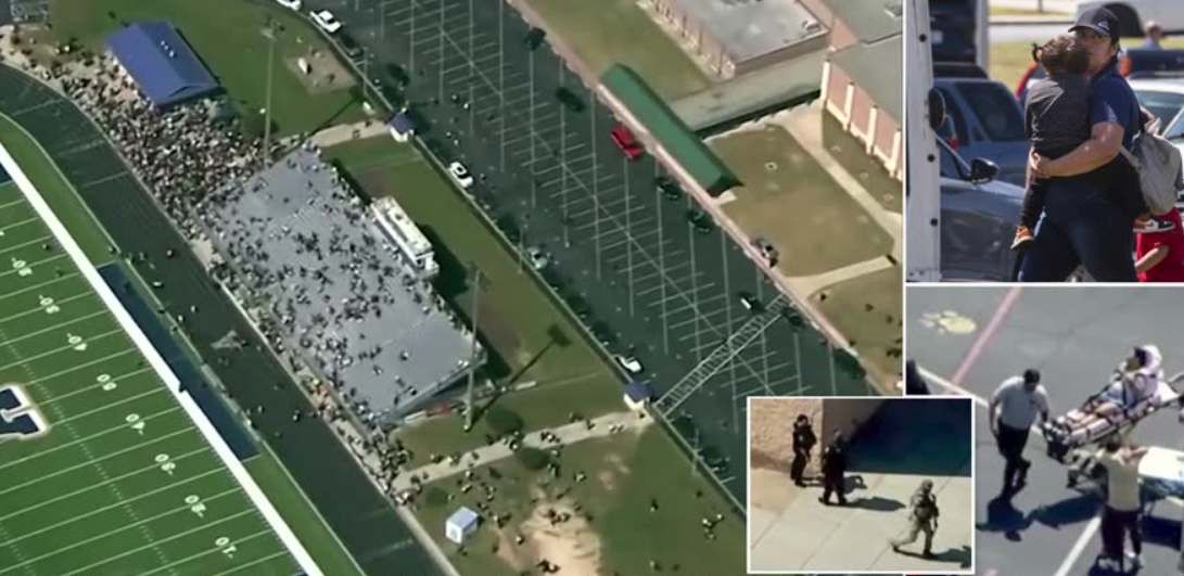 At least four dead and dozens injured in attack on Georgia campus after ’14-year-old’ gunman’s back-to-school rampage