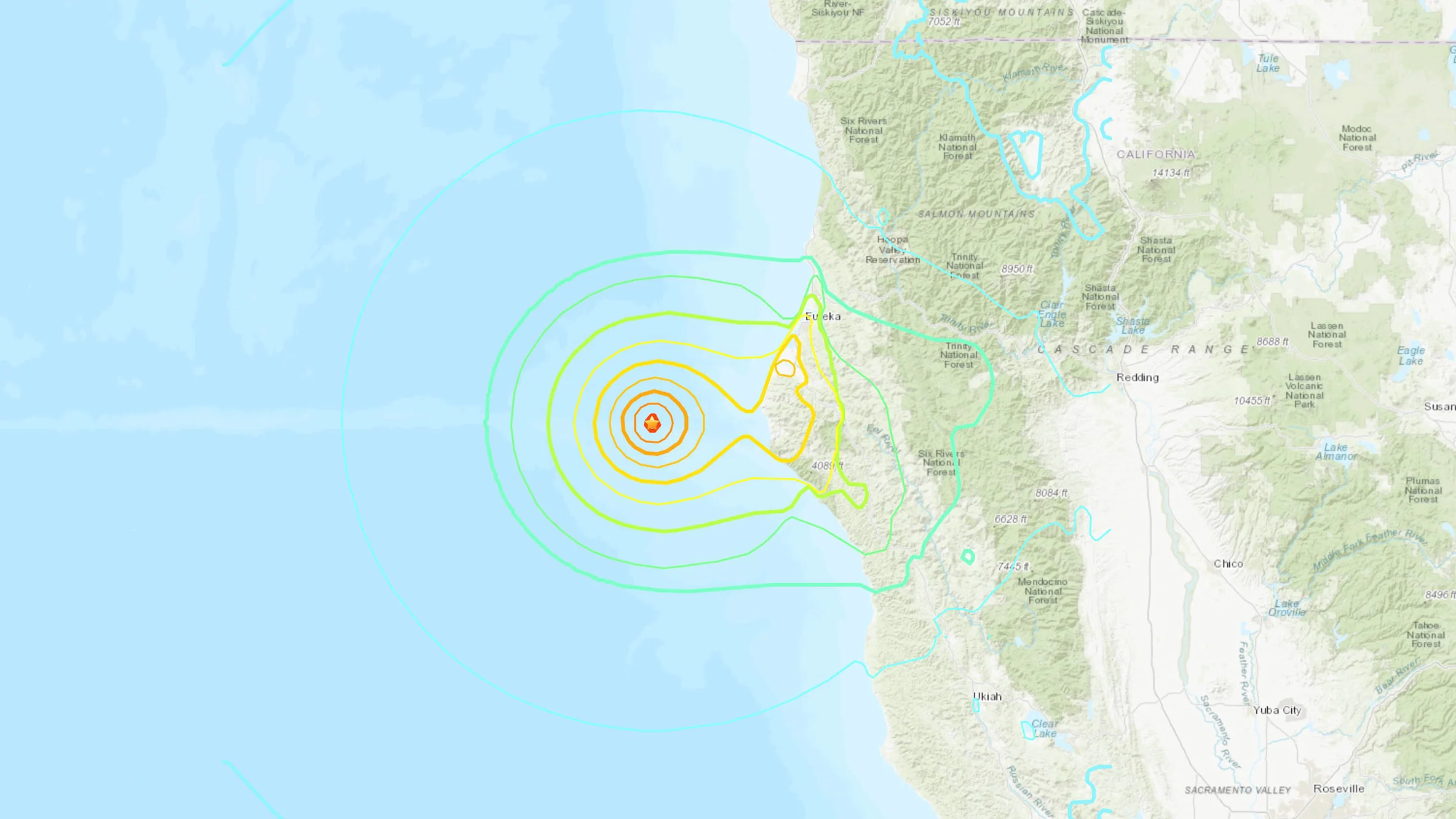 7.0- magnitude earthquake rattles Northern California