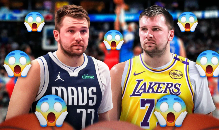 Luka Doncic’s reaction to being traded from Mavericks to Lakers for Anthony Davis