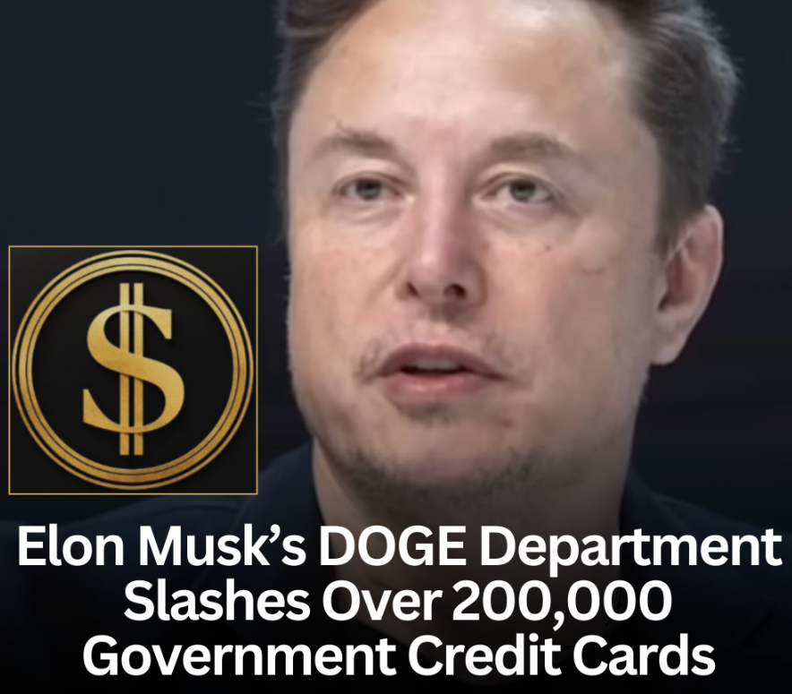 Elon Musk’s DOGE Department Slashes Over 200,000 Government Credit Cards