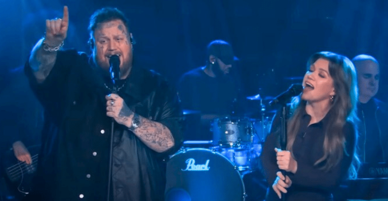 Jelly Roll & Kelly Clarkson Unite For Inspirational Rendition Of “I Am Not Okay”