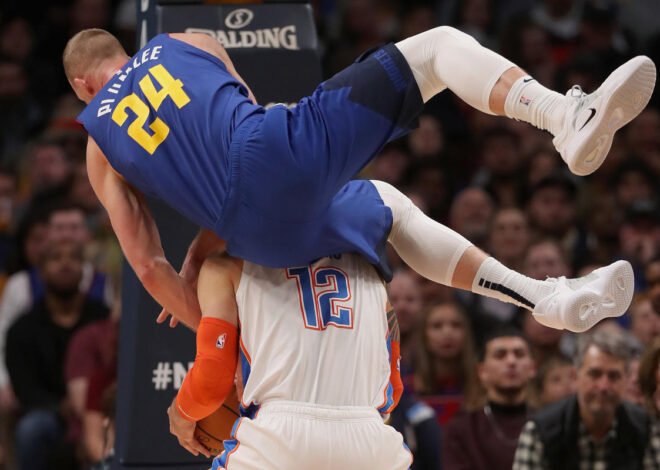 Steven Adams-Mason Plumlee fight: Big men ejected after scuffle in Suns vs. Rockets