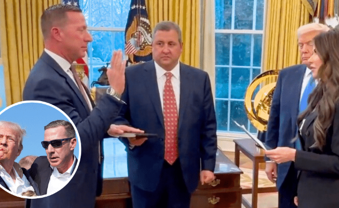 Agent Who Protected Trump During Assassination Attempt Sworn In As Director Of Secret Service