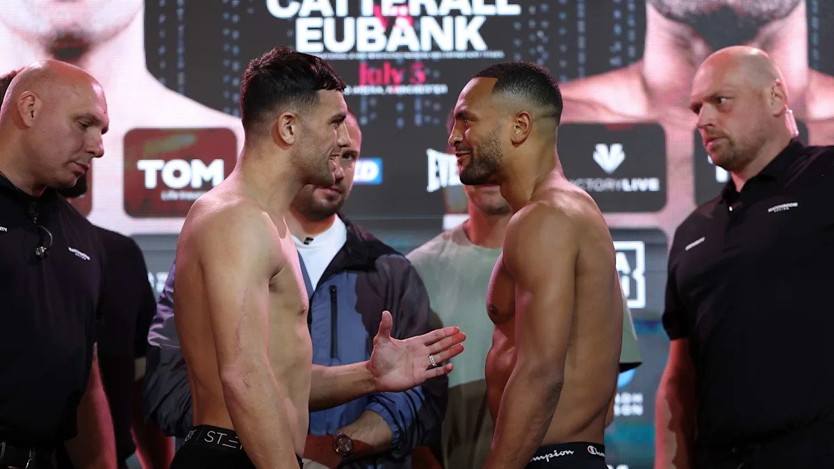 Jack Catterall vs. Harlem Eubank live results, round-by-round updates, ring walks for all-British clash