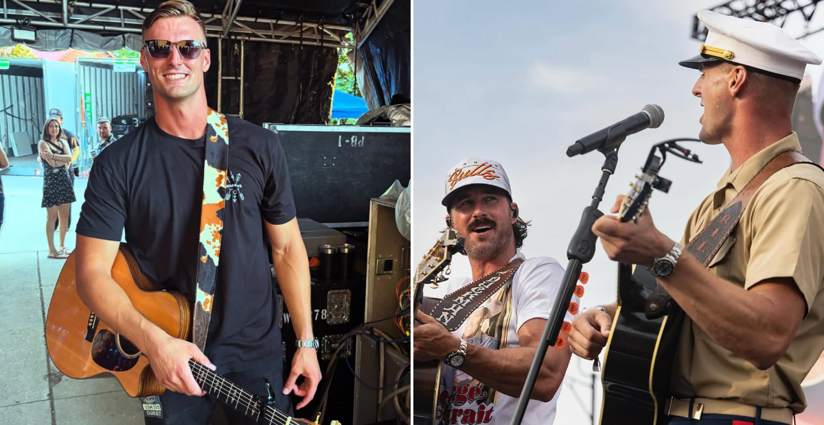 Marine Who Went Viral For Singing With Riley Green Shares What’s Next For His Career