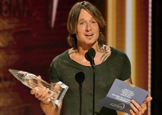 Keith Urban Gives Away Almost Every Award He Wins So One Person Can Keep a Room Full of Them