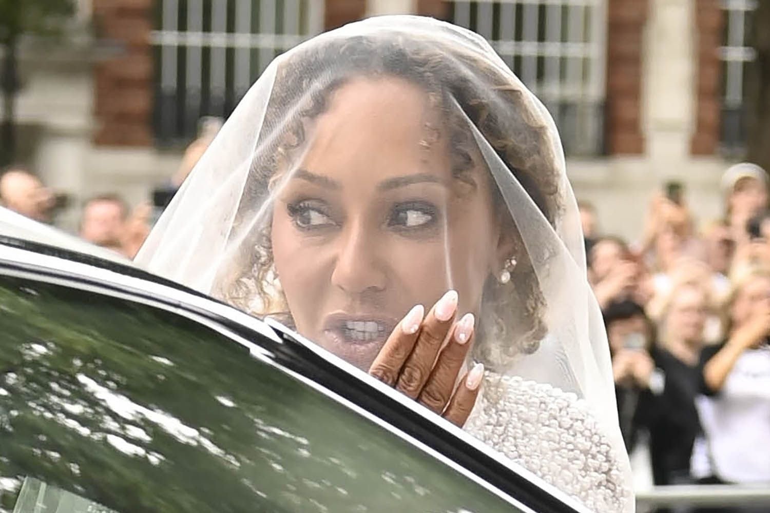Mel B Wears 2 Dresses for London Wedding to Rory McPhee