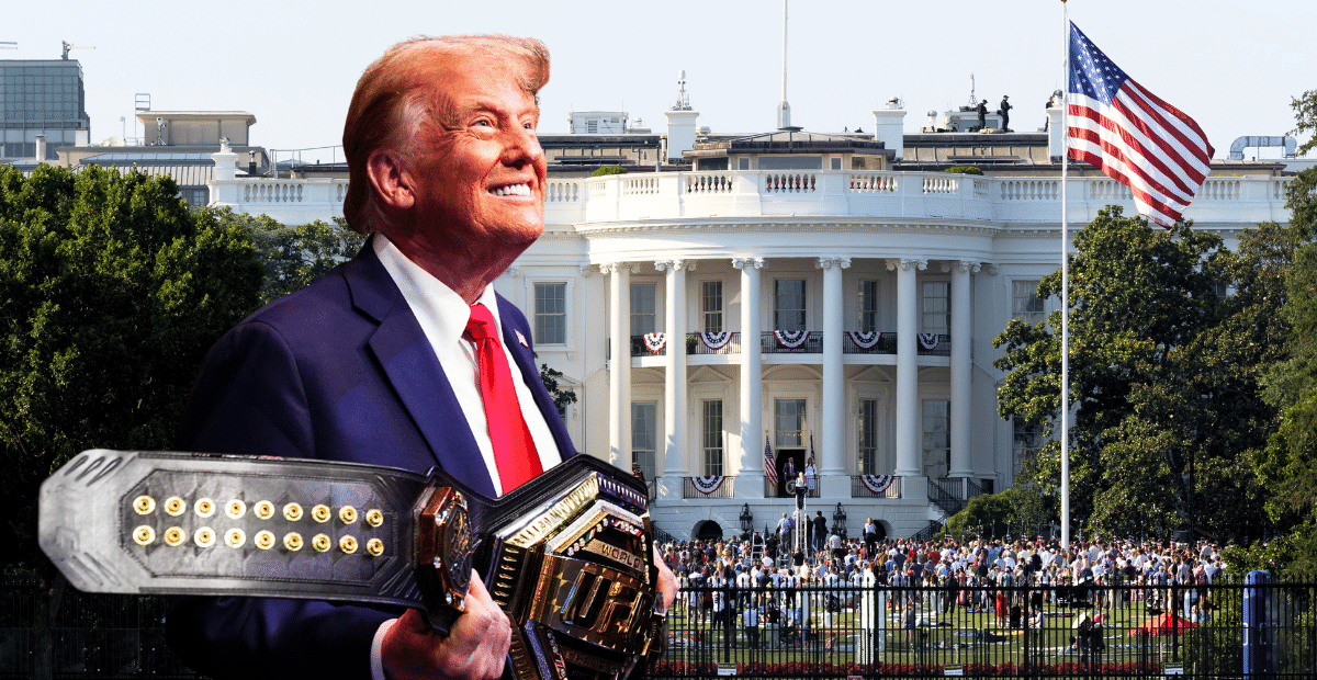 Trump Announces UFC Fight At White House, Giving The Oval Office A Front Row Seat To The “Epic” Event