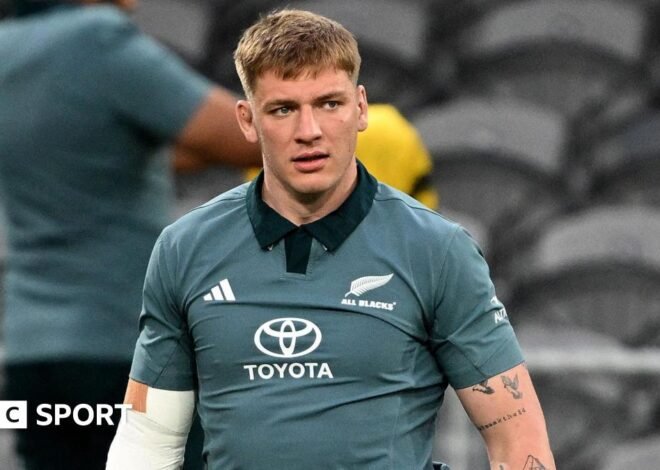 New Zealand v France: Fabian Holland to make All Blacks debut