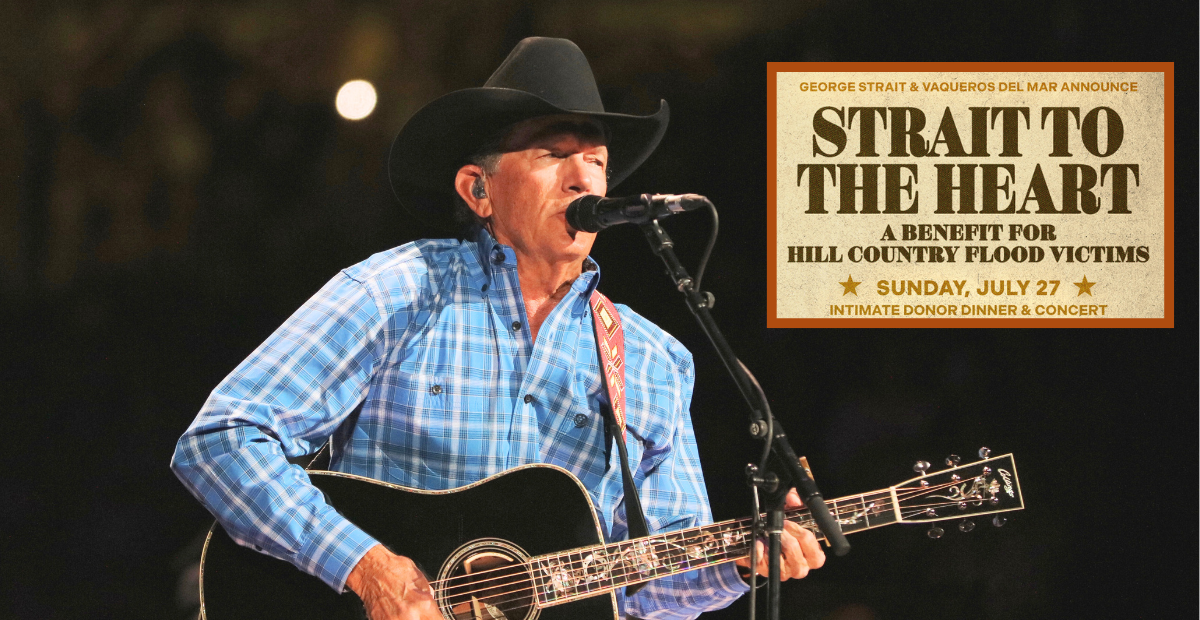 George Strait Announces Benefit Concert For Texas Flood Victims