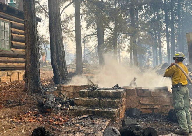 Wildfire Breaks Out On The Grand Canyon’s North Rim, Destroys Historic Lodge