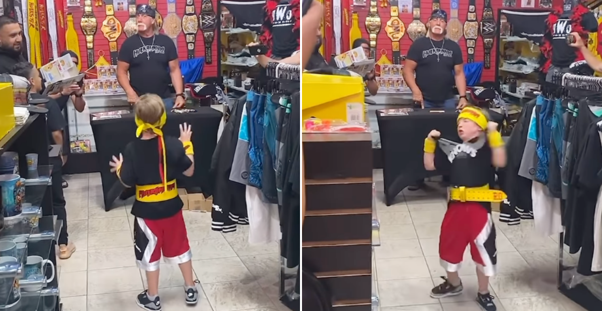 The Time Hulk Hogan Made A Young Kid’s WWE Dreams Come True