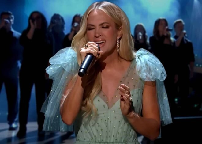 Carrie Underwood Honors Vince Gill With a Stunning Cover of “Go Rest High on That Mountain”