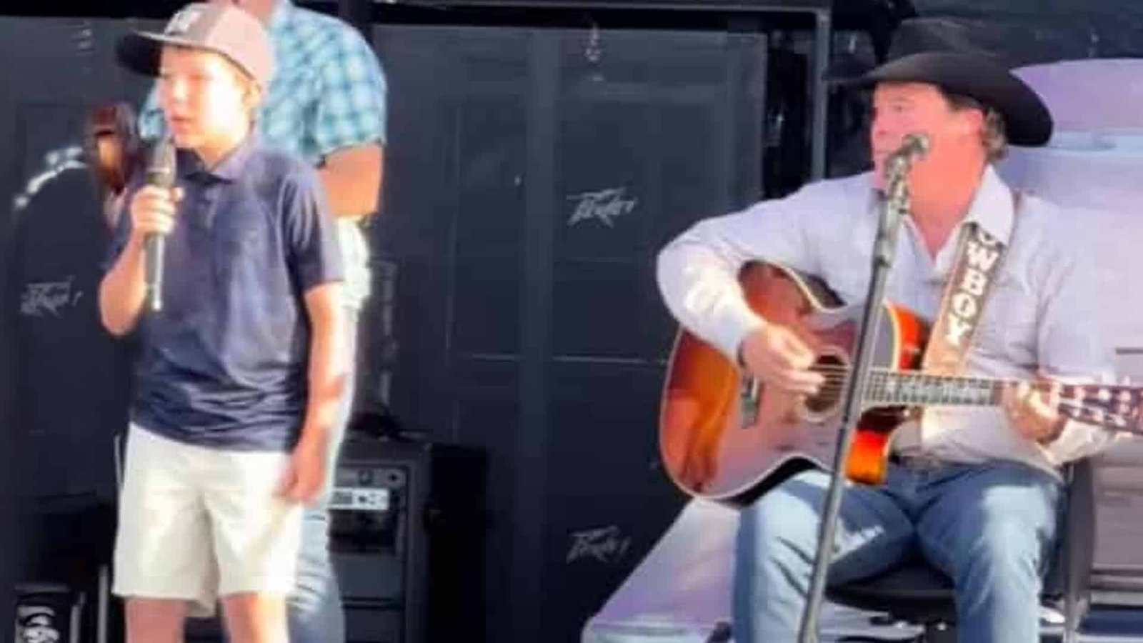 Clay Walker’s 12-Year-Old Son Surprises 30,000 Fans With Show Stealing Performance on Big Stage
