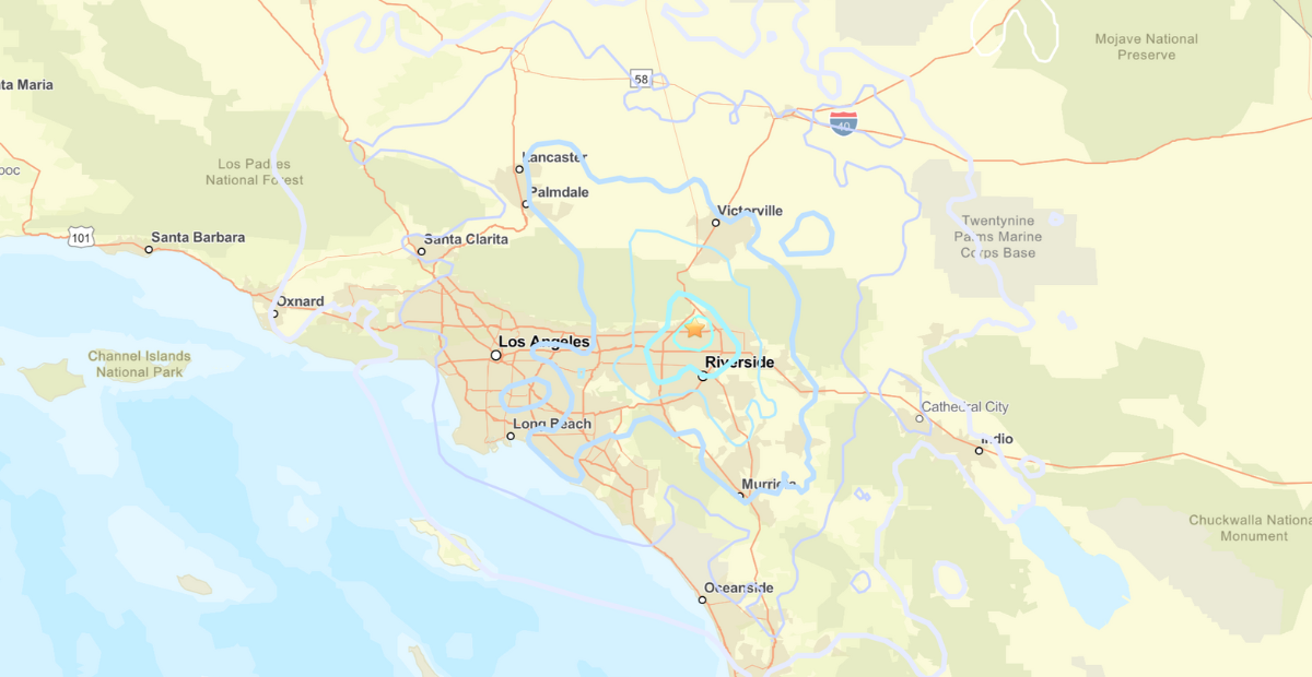 4.3 Magnitude Earthquake Strikes Southern California