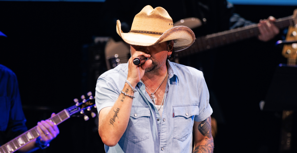 Jason Aldean Makes Surprise Appearance At ‘Band Together Texas’ Benefit Concert