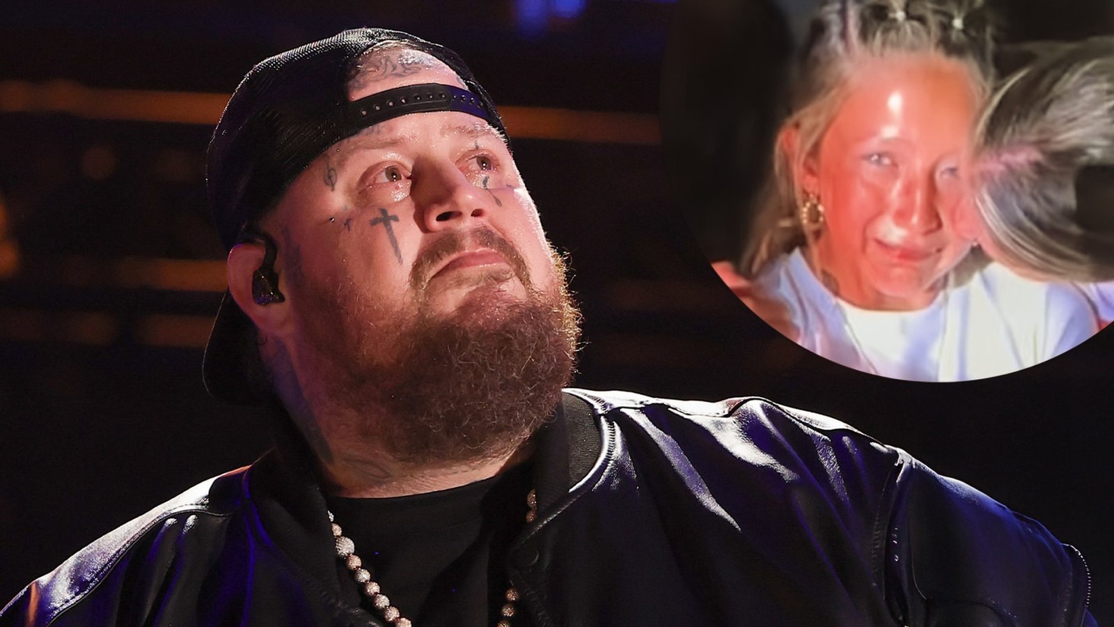 Jelly Roll Breaks Into Tears Onstage After Reading a Sign No Artist Is Ever Ready For