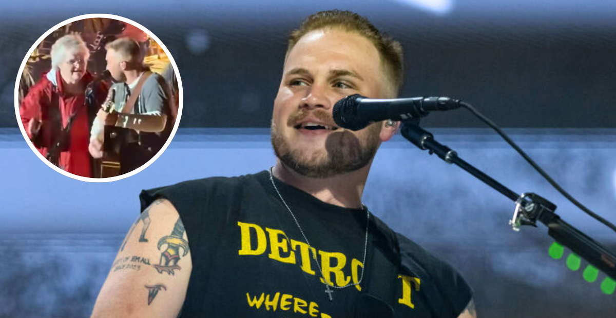 Zach Bryan Brings His Grandma Onstage At Red Rocks Amphitheatre