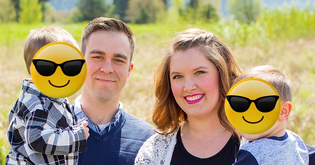 Parents urged not to post photos of children with emoji faces anymore – here’s why