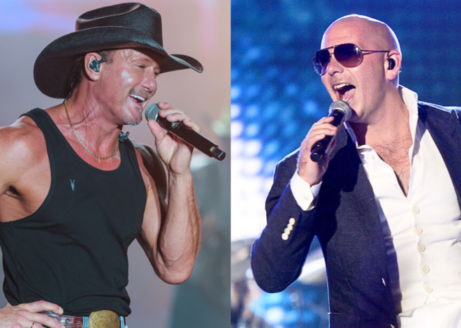 Tim McGraw & Pitbull Leave Fans Divided After Their MLB Performance Together [WATCH]