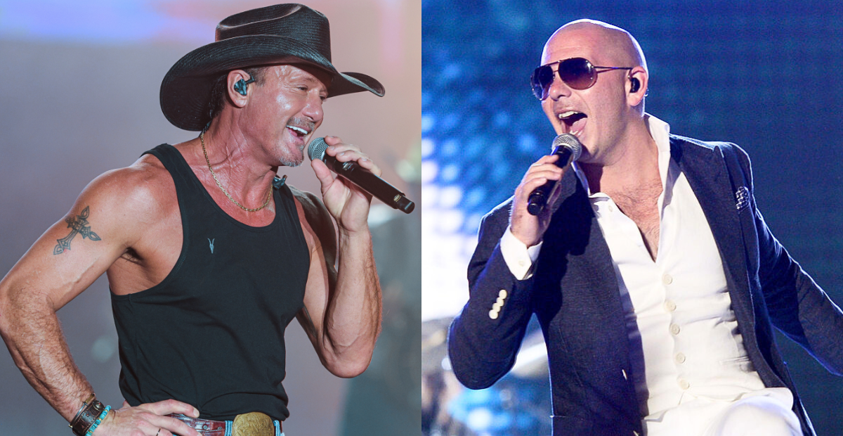 Tim McGraw & Pitbull Leave Fans Divided After Their MLB Performance Together [WATCH]
