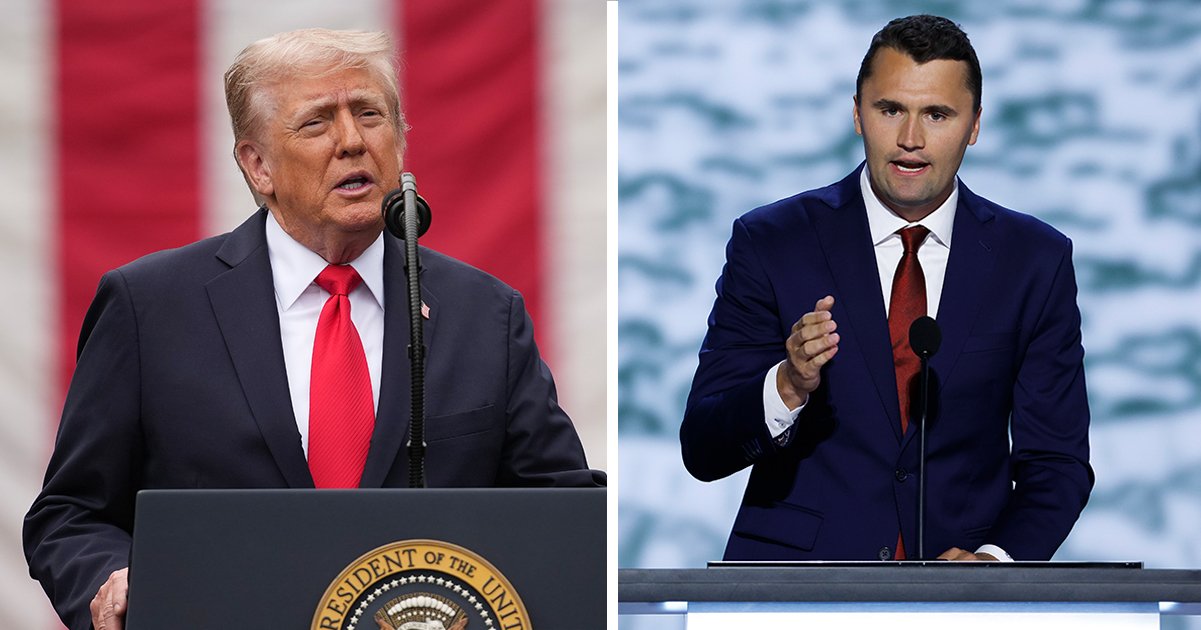 Donald Trump reveals Barron Trump “very hurt” over Charlie Kirk’s death