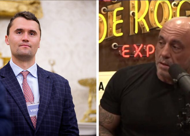 Shocking footage shows Joe Rogan finding out about Charlie Kirk’s murder