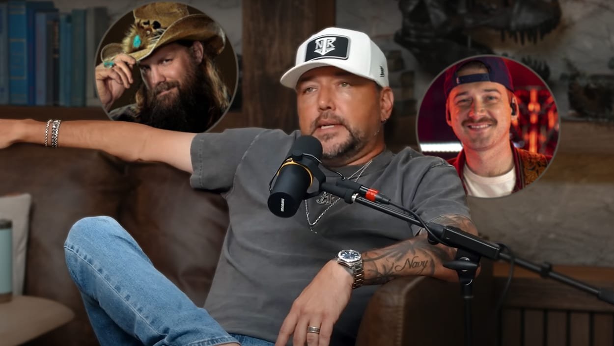 Jason Aldean Says Chris Stapleton Is the Best Male Vocalist Right Now and Morgan Wallen a Global Star