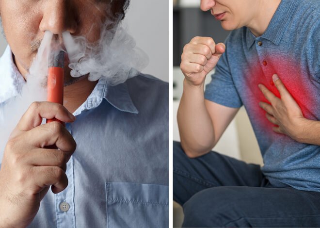 Man who vaped for 9 years issues terrifying warning after being hospitalized with “searing pain”