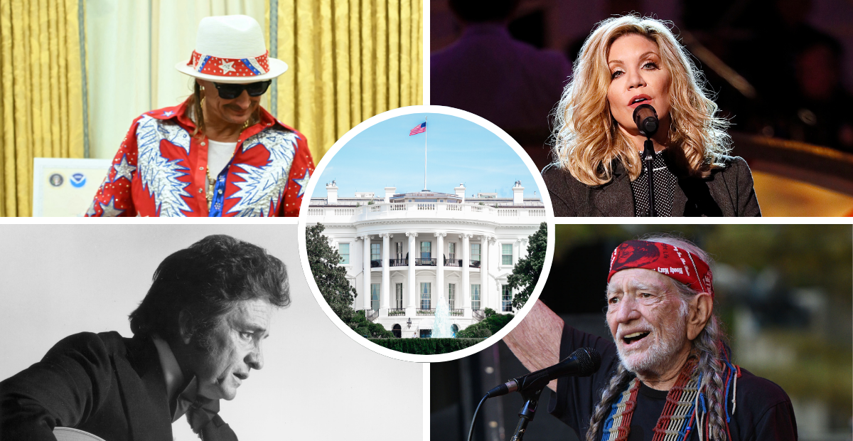 Country Music Stars Who Have Visited The White House