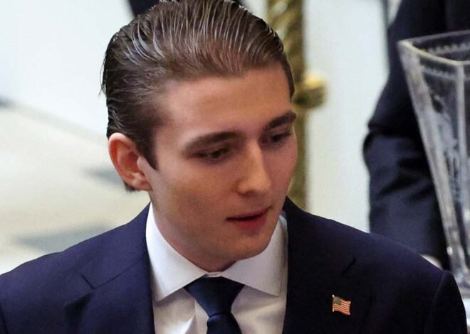 Barron Trump’s eye-watering net worth has been revealed