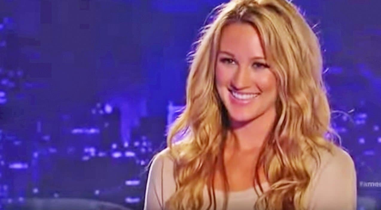 Young Brittany Aldean Auditions For “American Idol”