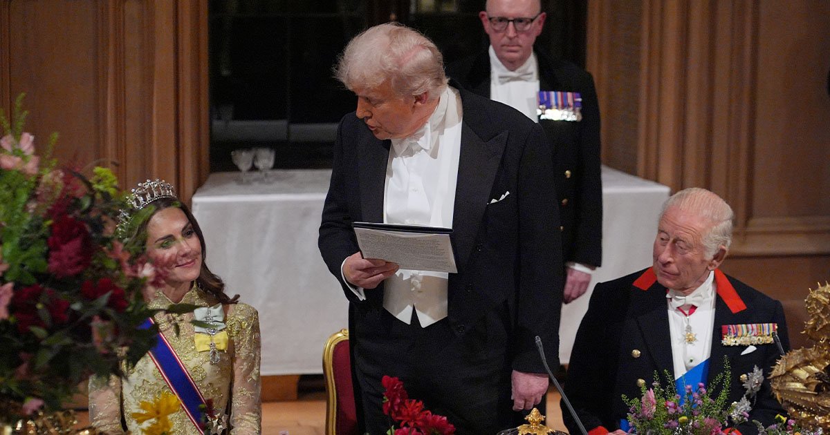 Did Donald Trump have Kate Middleton and Queen Camilla mixed up during state banquet?