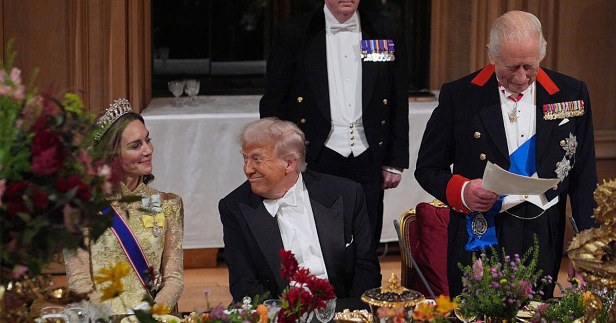 The body language move Kate Middleton used to set Donald Trump straight