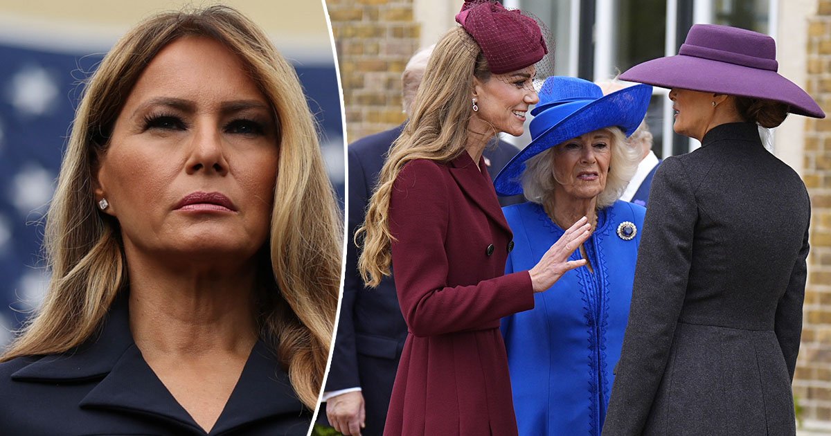 Kate Middleton and Melania Trump shared “tense” moment during state visit