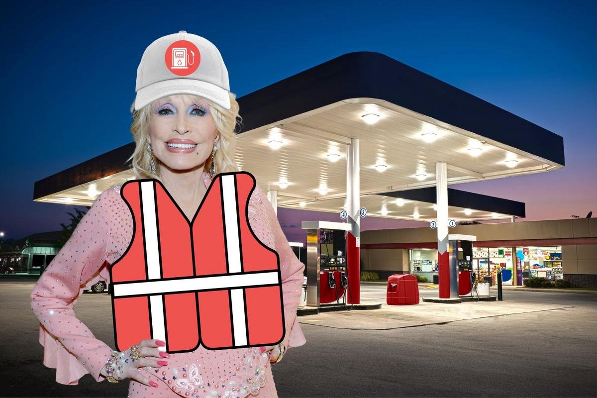 Dolly Parton Plotting Gas Station Empire