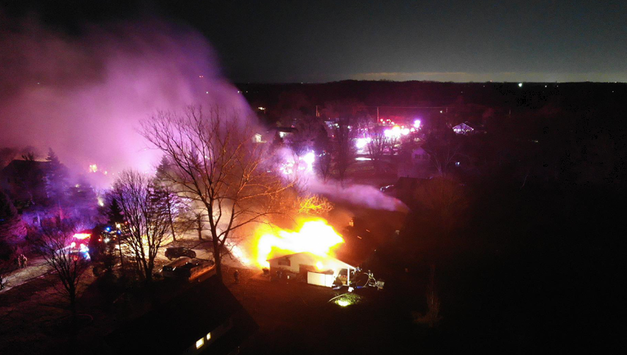 Illinois man charged with arson after allegedly setting home ablaze on Thanksgiving