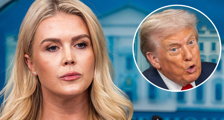 Trump under fire for ‘disgusting’ comment about Karoline Leavitt’s lips