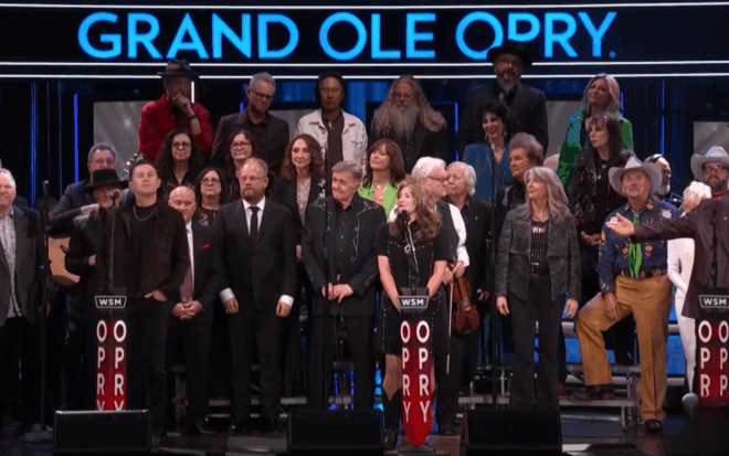 25+ Opry Members Come Together To Sing George Jones’ “Who’s Gonna Fill Their Shoes”