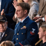 President Trump Honors Heroic U.S. Coast Guardsman Who Saved 165 People In Texas Floods