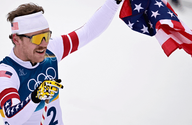 Team USA Medals In Cross-Country Skiing For First Time In 50 Years Thanks To Ben Ogden