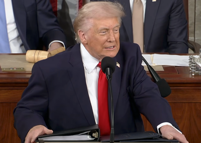 President Trump Says “Our Nation Is Back” In 1st State Of The Union Of His 2nd Term