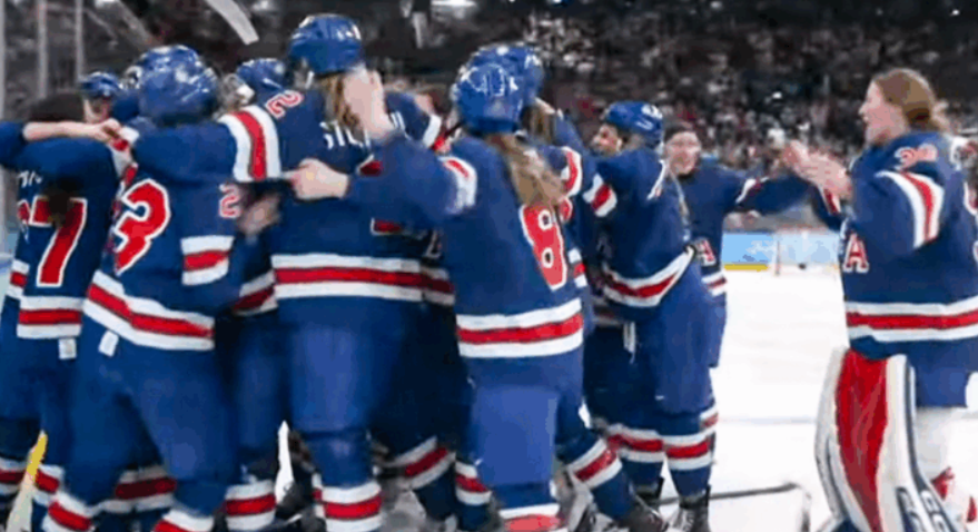 USA Women’s Hockey Wins Gold In Comeback Overtime Victory Against Rival Canada