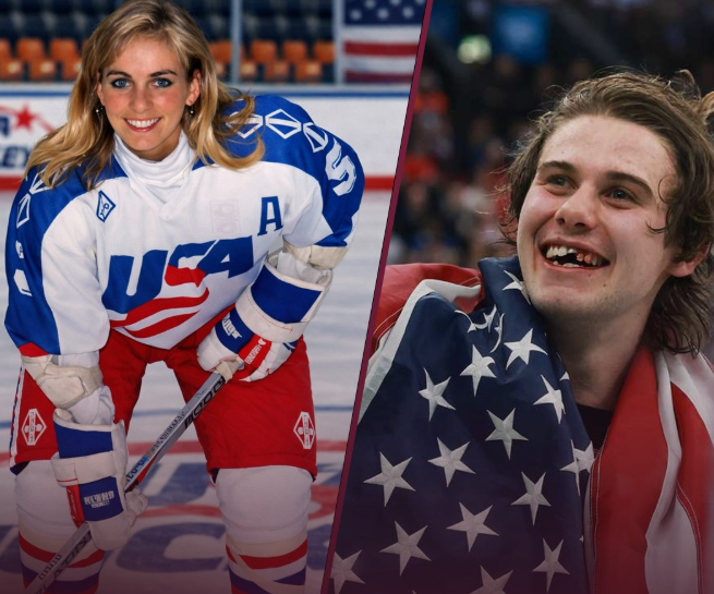 She once wore the USA jersey herself, Years later, she stood in the stands watching her sons bring home gold