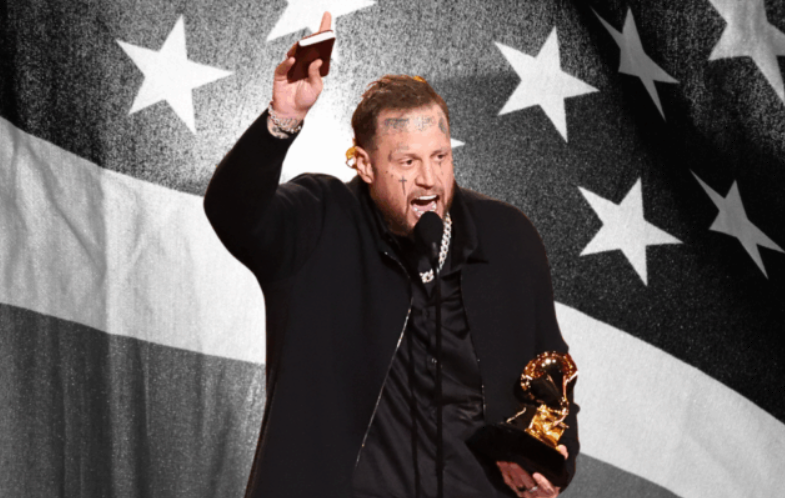 Jelly Roll Avoids Politics At Grammys, But Says He Will Soon Express His Views In The “Most Loud And Clear Way”