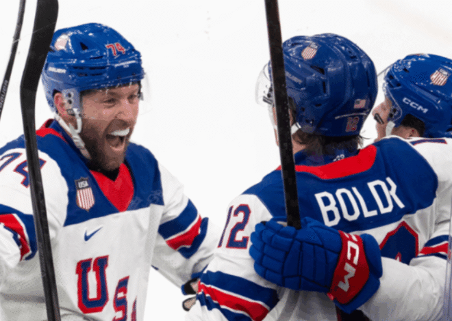 Team USA Earns First Olympic Gold In 46 Years With Thrilling Overtime Victory Against Canada In Men’s Hockey Final