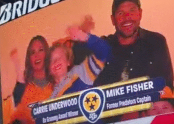 Carrie Underwood Surprises Fans at Predators Game — But That’s Not All