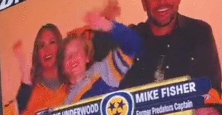 Carrie Underwood Surprises Fans at Predators Game — But That’s Not All