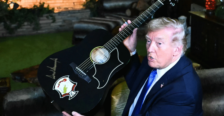 “We Love Elvis,” Says President Trump During Visit To Graceland